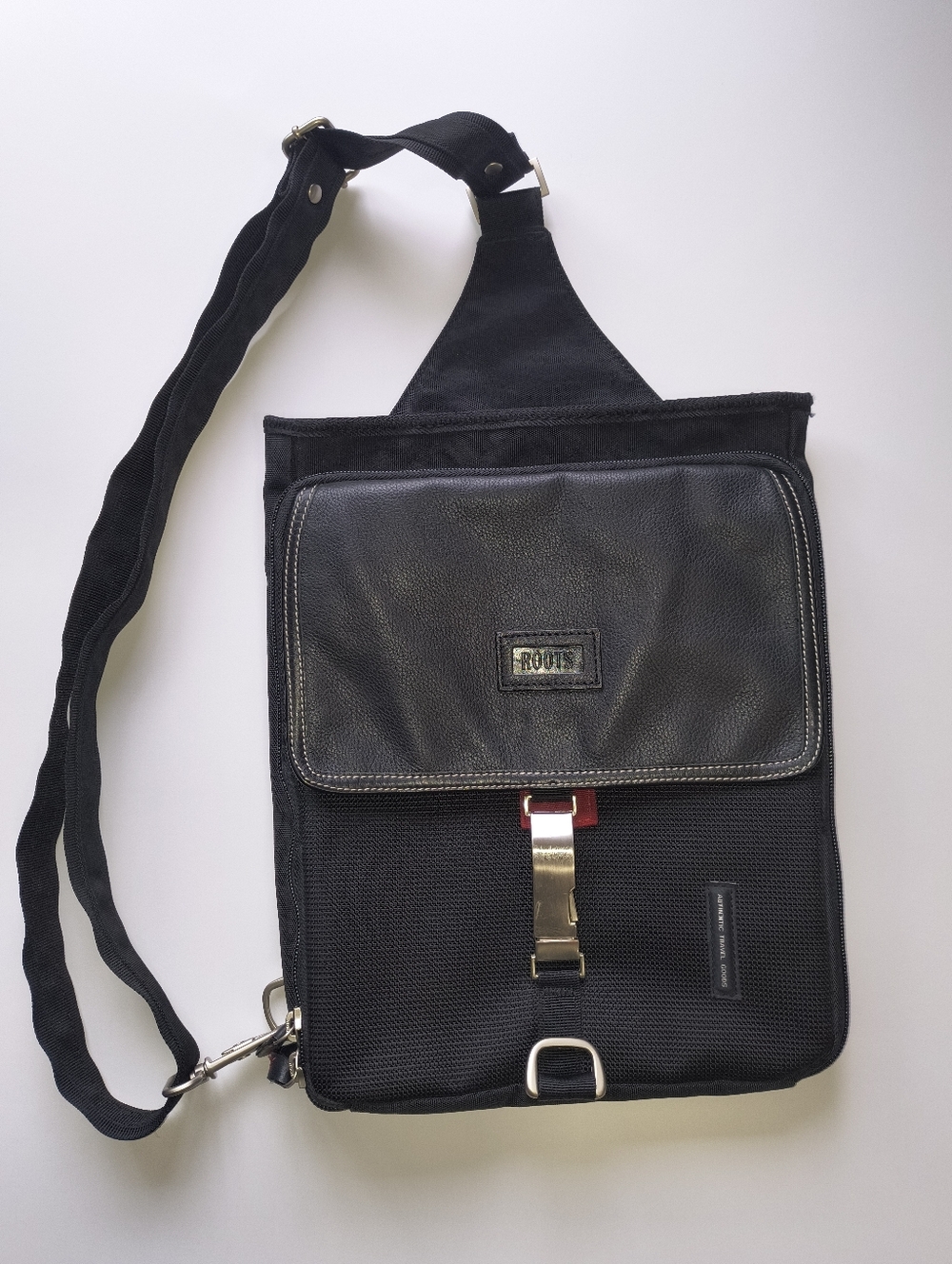 Roots Travel Goods Crossbody Messenger Bag